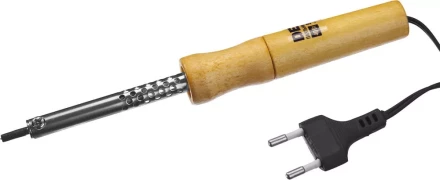 Паяльник DEXX с деревянной рукояткой, конус, 40Вт 55416-40 купить в Надыме