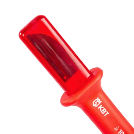 Нож электрика диэлектрический КВТ НМИ-12 с прямым лезвием (92313) купить в Надыме