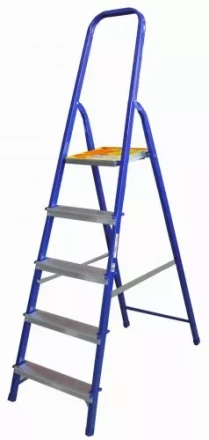 Стремянка стальная Энкор 5 ступеней 69662 купить в Надыме