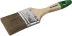 Кисть плоская  ЗУБР "ЛАЗУРЬ-МАСТЕР", смешанная щетина, деревянная ручка, 63мм 4-01009-063 купить в Надыме