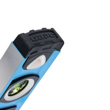 Уровень алюминиевый двуручный 600 мм профиль 1.6 мм фрезерованный ударопрочные заглушки 3 глазка БАРС 34350 купить в Надыме