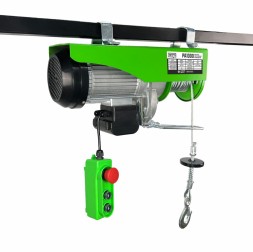 Мини таль электрическая стационарная HITCH РА1000 500/1000кг 12/6м 220В (SZ086106)