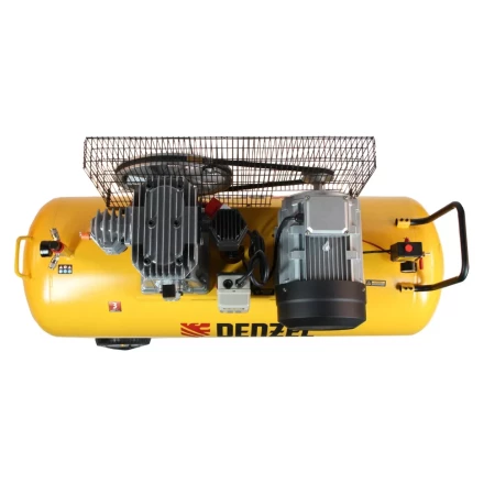 Компрессор воздушный, ременный привод BCI5500-T/270, 5.5 кВт, 270 литров, 850 л/мин Denzel 58129 купить в Надыме