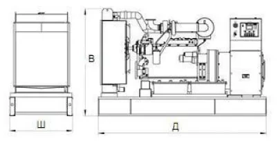 Дизельная электростанция Исток АД16С-Т400-РМ12 купить в Надыме