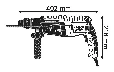 Перфоратор BOSCH GBH 2-28 F (0.611.267.600) купить в Надыме