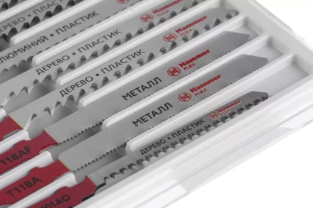 Пилки для лобзика HAMMER JG WD-PL-MT набор No5 (10шт.) купить в Надыме