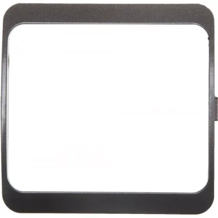 Вставка СВЕТОЗАР "ГАММА" декоративная, цвет темно-серый металлик, одинарная SV-54167-DM купить в Надыме