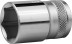 Торцовая головка KRAFTOOL &quot;INDUSTRIE QUALITAT&quot;, Cr-V, FLANK, хромосатинированная, 1/2&quot;, 18 мм 27805-18_z01 купить в Надыме
