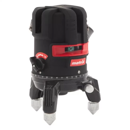 Лазерный уровень ML 06 Green, 30 м, 520 нм, аккумулятор Li 2800 мАч, резьба 5/8" Matrix 35067 купить в Надыме