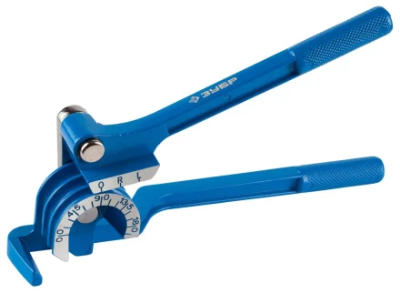 Трубогиб ЗУБР "ЭКСПЕРТ" МИНИ для точной гибки медных труб под углом до 180град, 6, 8, 10 мм, 3-в-1 23526-10 купить в Надыме