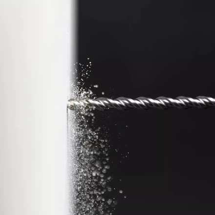 Бур по бетону Denzel, 12 x 600 мм, двойная спираль, три пылеотводящие кромки, 705028 купить в Надыме