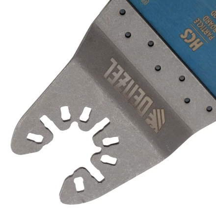 Насадка для МФИ режущая прямая, HCS, по дереву, ламинату 65 х 1.8 мм, крупный зуб Denzel 782313 купить в Надыме