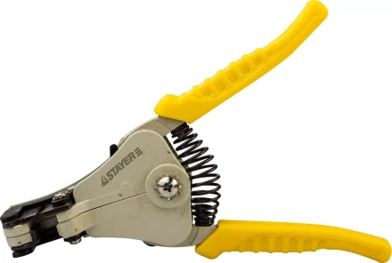Клещи-автомат для снятия изоляции, сечение провода 0.9; 1.25; 2; 3.5; 5.5 мм2, STAYER Profi 22631_z01 купить в Надыме