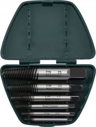 Комплект экстракторов съемник шпилек 1/8&quot;- 3/4&quot; 6 предметов  AG 010048  Jonnesway 47023 купить в Надыме