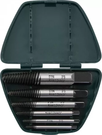 Комплект экстракторов съемник шпилек 1/8"- 3/4" 6 предметов  AG 010048  Jonnesway 47023 купить в Надыме