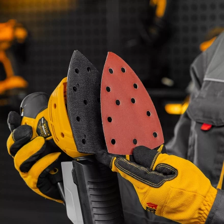 Треугольник абразивный на ворc. подложке под "липучку", перф., P 600, 150х150х100 мм, 5 шт. Denzel 738697 купить в Надыме