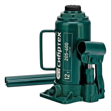 Домкрат гидравлический бутылочный Сибртех 50807, 12 т, 205-400 мм купить в Надыме