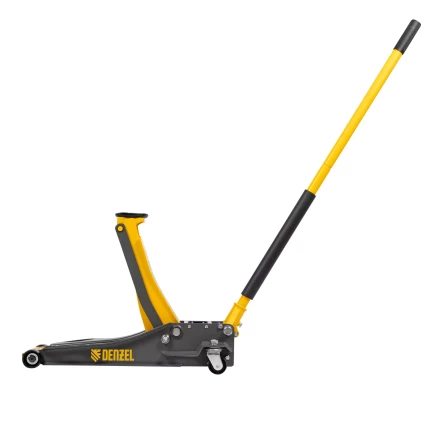 Домкрат гидравлический подкатной Denzel 51250, 3 т, 75-500 мм, быстрый подъем, низкий подхват, проф. купить в Надыме