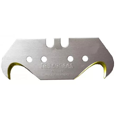 Лезвие KRAFTOOL"PRO" "SOLINGEN"сменное,для универс ножей,нитрид титана,многоур закалка,крюк типS24,18,7х50х0,50мм,5шт 09643-TIN-S5_z01 купить в Надыме