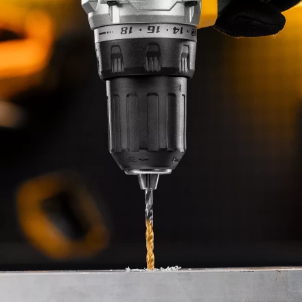 Сверло спиральное по металлу Denzel 4,2 x 75мм, Р6М5, Golden Tip, многогранная заточка, 718273 купить в Надыме