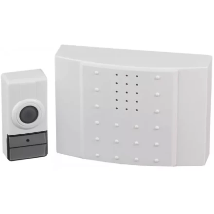 Звонок СВЕТОЗАР "ЛИРА" радиочастотный беспроводной, 16 мелодий, 4,5В SV-58062 купить в Надыме