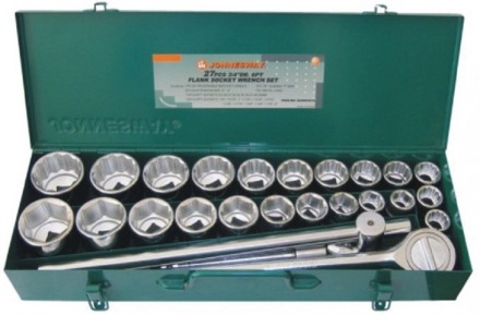 Набор головок торцевых 3/4&quot;DR 7/8&quot; 2&quot; 27предметов Jonnesway S04Н6327S 48500 купить в Надыме