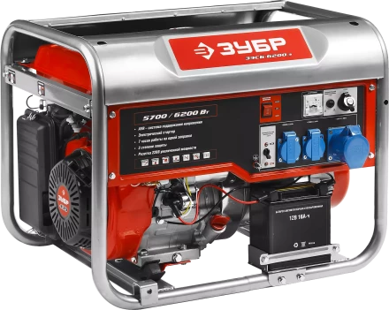 Генератор бензиновый ЗЭСБ-6200-Э серия МАСТЕР купить в Надыме