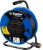 Удлинитель на катушке "КГ 315", 50 м, 3700 Вт, 4 гнезда, IP44, КГ 3х1,5 кв мм, ЗУБР 55080-50 купить в Надыме