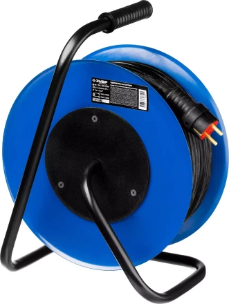 Удлинитель на катушке "КГ 315", 50 м, 3700 Вт, 4 гнезда, IP44, КГ 3х1,5 кв мм, ЗУБР 55080-50 купить в Надыме