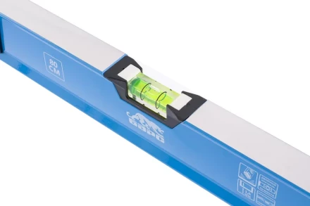 Уровень алюминиевый двуручный 800 мм профиль 1.6 мм фрезерованный ударопрочные заглушки 3 глазка БАРС 34352 купить в Надыме