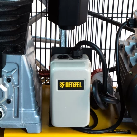Компрессор воздушный, ременный привод BCI5500-T/200, 5.5 кВт, 200 литров, 850 л/мин Denzel 58128 купить в Надыме