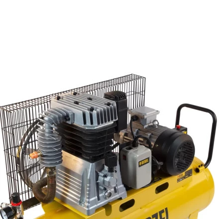 Компрессор воздушный, ременный привод BCI5500-T/200, 5.5 кВт, 200 литров, 850 л/мин Denzel 58128 купить в Надыме