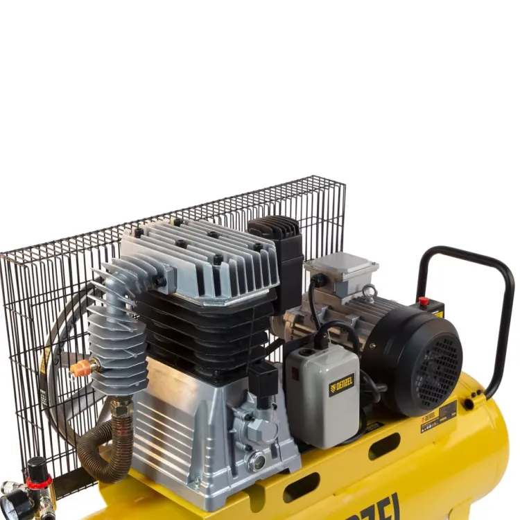 Компрессор воздушный, ременный привод BCI5500-T/200, 5.5 кВт, 200 литров, 850 л/мин Denzel 58128 купить в Надыме