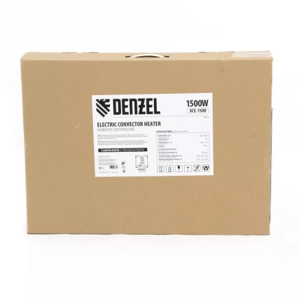 Конвектор электрический XCE-1500, 230 В, 1500 Вт, X-образный нагреватель Denzel 98116 купить в Надыме