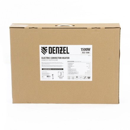 Конвектор электрический XCE-1500, 230 В, 1500 Вт, X-образный нагреватель Denzel 98116 купить в Надыме