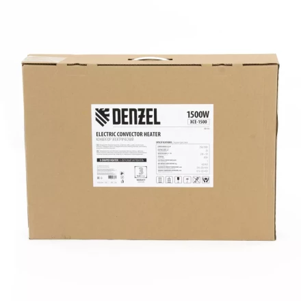 Конвектор электрический XCE-1500, 230 В, 1500 Вт, X-образный нагреватель Denzel 98116 купить в Надыме