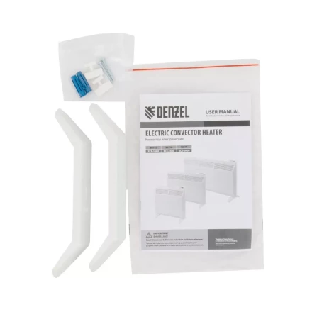 Конвектор электрический XCE-1500, 230 В, 1500 Вт, X-образный нагреватель Denzel 98116 купить в Надыме