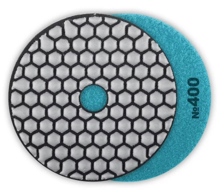 ЗУБР 100 мм, №400, сухое шлифование, алмазный гибкий шлифовальный круг АГШК, Профессионал (29868-400) купить в Надыме