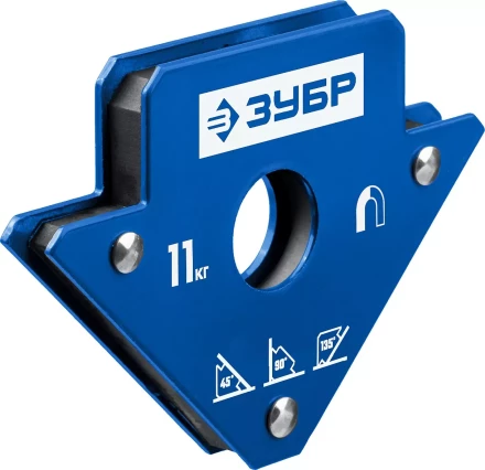 ЗУБР УМ-3, 11 кг, угольник магнитный для сварочных работ, Профессионал (40050-11) купить в Надыме