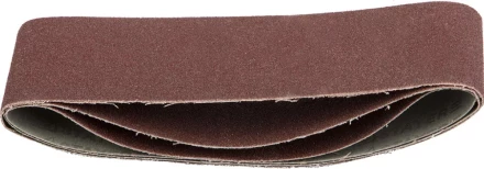 Лента STAYER "MASTER" шлифовальная универсальная бесконечная на тканевой основе, для ЛШМ, P80, 75х457мм, 3шт 35441-080 купить в Надыме