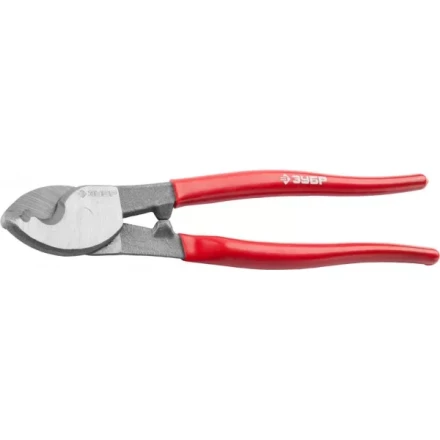 Кабелерез ЗУБР "МАСТЕР" для резки неброн кабеля из цв металлов, цельнокованые из Ст 55,кабель сечением до 60 мм2,250мм 23343-25 купить в Надыме