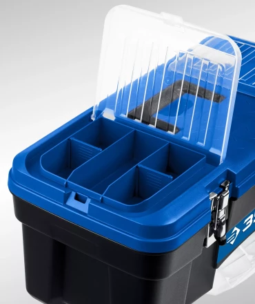 ЗУБР ДЕСНА-22, 557 x 284 x 236 мм, (22), Пластиковый ящик для инструментов (38181-22) купить в Надыме