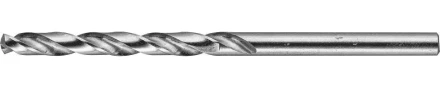 Сверло ЗУБР "ЭКСПЕРТ"  по металлу, цилиндрический хвостовик, быстрорежущая сталь Р6М5, класс точности А1, 4х75мм 4-29625-075-4 купить в Надыме