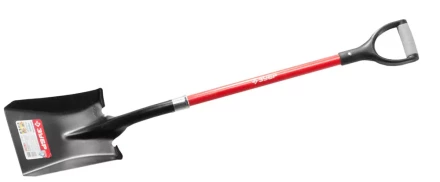Лопата ЗУБР "МАСТЕР" САДОВОД совковая, фиберглассовый черенок, пластиковая рукоятка, 295x230x1195мм 39551_z01 купить в Надыме