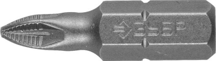 ЗУБР 2 шт, PZ1, 25 мм, кованые биты (26003-1-25-2) купить в Надыме