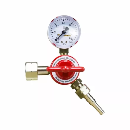 Редуктор пропановый FoxWeld БПО-5-СВ-АЛ1 манометр купить в Надыме