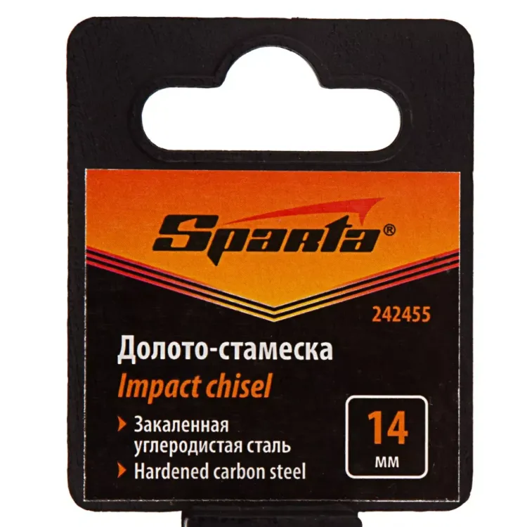 Долото-стамеска 14 мм, деревянная рукоятка// Sparta 242455 купить в Надыме