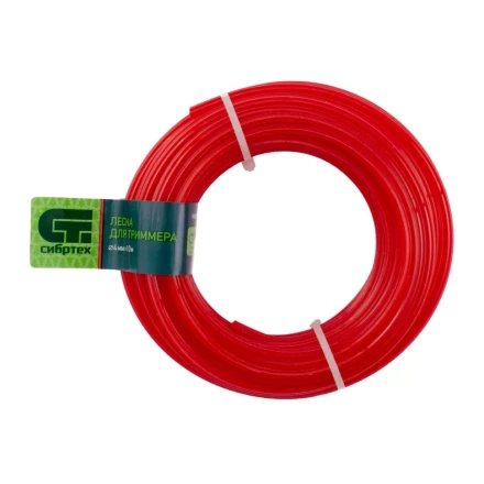 Леска для триммера семь граней, 4.0 мм х 10 м, Россия Сибртех 961845 купить в Надыме