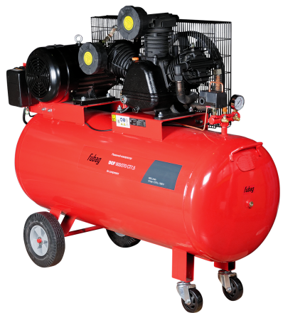 Компрессор масляный поршневой ременной Fubag DCF 900/270 CT7.5 двухступенчатый купить в Надыме