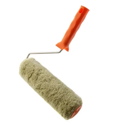 Валик "Фасадные работы", 250 мм,ворс 18 мм, D 48 мм, D ручки - 6 мм, полиакрил,полиэстер Сибртех 80207 купить в Надыме